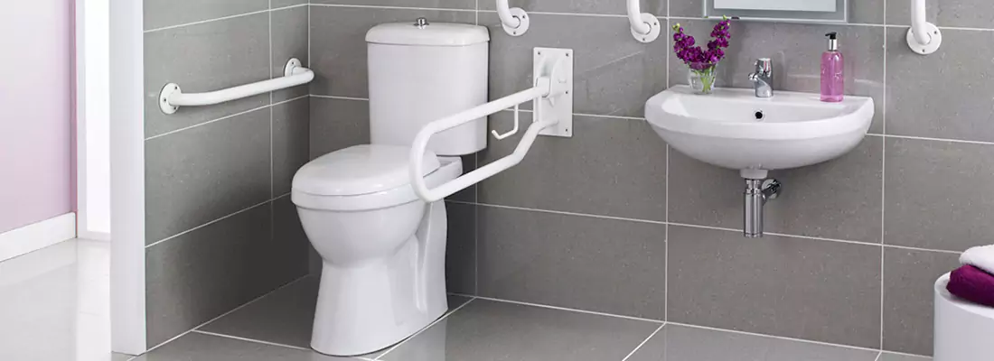 Modern Handicap Bathroom Solutions with Safety Features in Englewood, FL